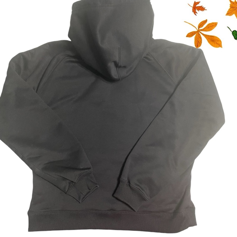 Under Armour hooded sweatshirt size XS black, fleece, long sleeves, chest logo - Picture 3 of 10